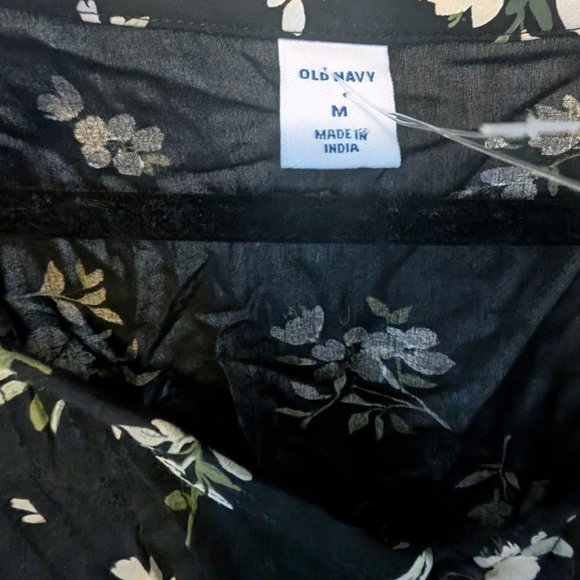 Button up long sleeve floral dress - Picture 5 of 5